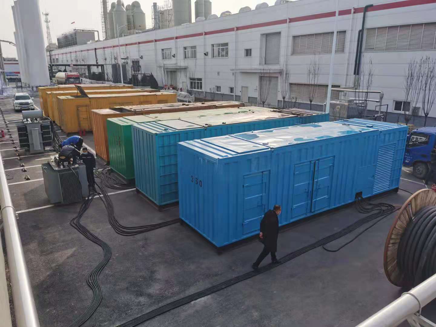 聊城出租发电机-柴油发电机组三相采用什么接法